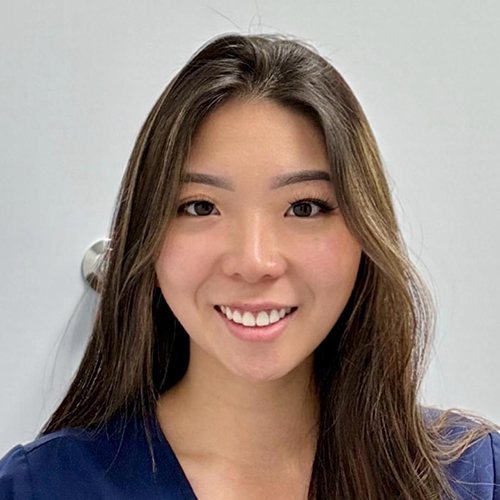 A person smiling at camera